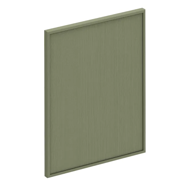 Porte de cuisine Malmo vert clair mat H.50.9 x l.39.7 cm