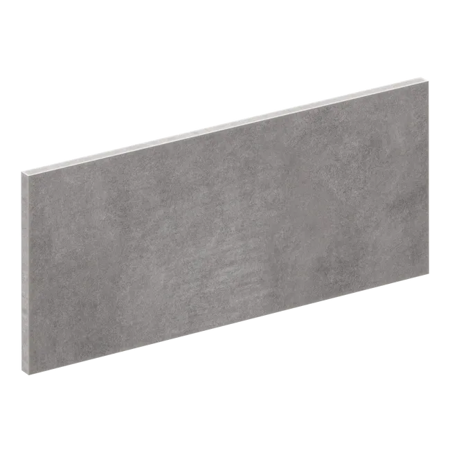 Façade de tiroir de cuisine Hudson stone gris mat H.25.3 x l.59.7 cm