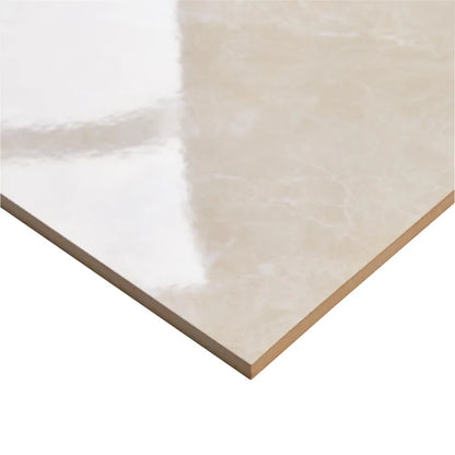 Carrelage mur intérieur effet marbre beige Windsor l.30 x L.60 cm x Ep.10.3 mm A