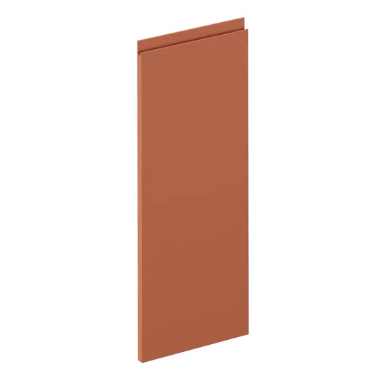 Porte de cuisine Tokyo terracotta mat H.76.5 x l.29.7 cm