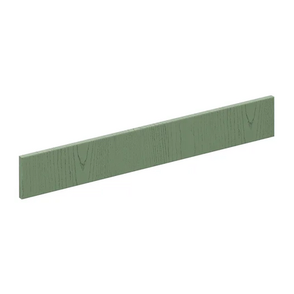 Façade de tiroir de cuisine Boston vert clair mat H.12.5 x l.79.7 cm