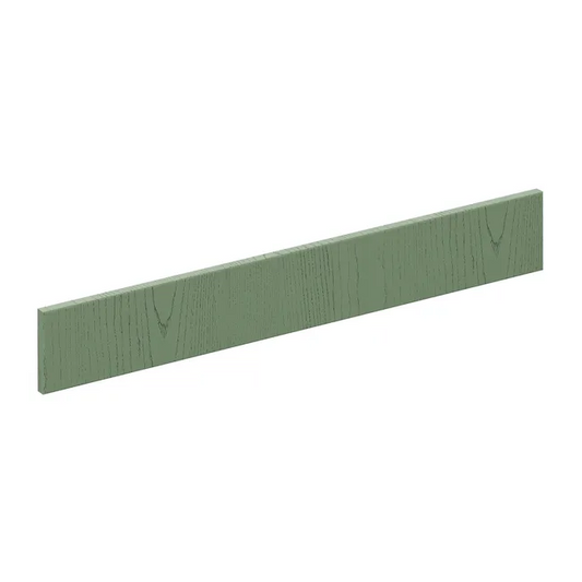 Façade de tiroir de cuisine Boston vert clair mat H.12.5 x l.79.7 cm