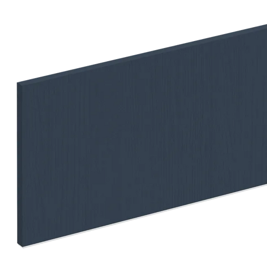 Plinthe de cuisine + bavette, Malmö/Boston bleu marine H.15xl.240cm, Ep.12,8mm