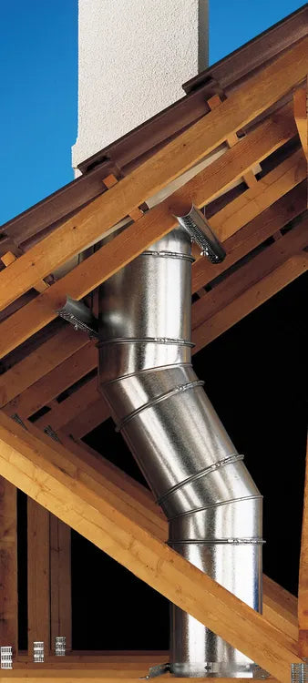 Tuyau pour conduit double paroi POUJOULAT, D230 mm 0.1 m Ep.25 mm