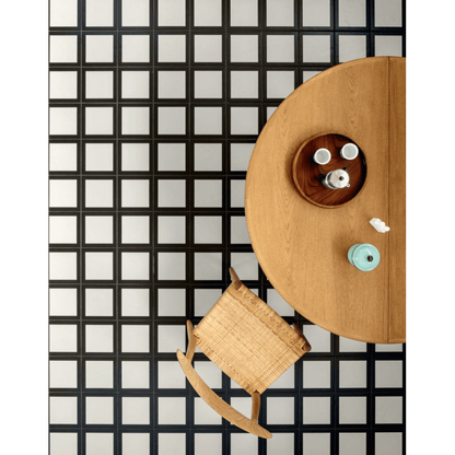 MUTINA Mattonelle Margherita Square Black 20,5x20,5cm