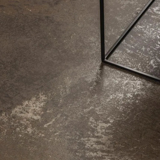 Dalle de carrelage ULTRA METAL ZINC BRONZE 100X100 - ARIOTEA