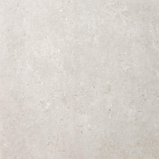 Carrelage effet pierre 60 x 60 cm BERA LIGHT GREY A/S - Living Ceramics