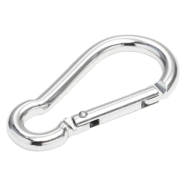 Mousqueton aluminium STANDERS, L.60 x l.20 x Ep.6 mm