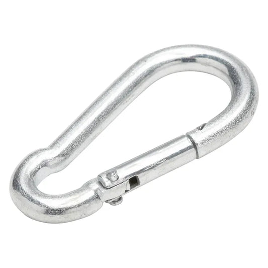 Mousqueton acier zingué STANDERS, L.40 x l.14 x Ep.4 mm