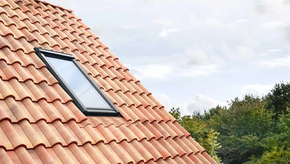 Raccord fenêtre de toit VELUX tuiles H.140 x l.78 Edw mk08 0700c2, rouge brun