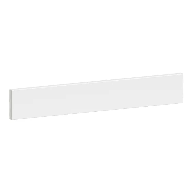 Façade ext SPACEO Evo'M Newport blanc H12.5xL79.7cm pour tiroir H8xL80cm