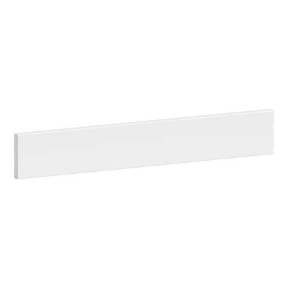 Façade ext SPACEO Evo'M Newport blanc H12.5xL79.7cm pour tiroir H8xL80cm