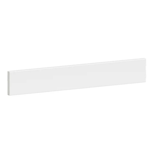 Façade ext SPACEO Evo'M Newport blanc H12.5xL79.7cm pour tiroir H8xL80cm