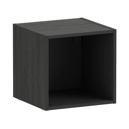 Caisson SPACEO Evo'M effet bois Noir H.38,4 X L.40 X P.38 cm