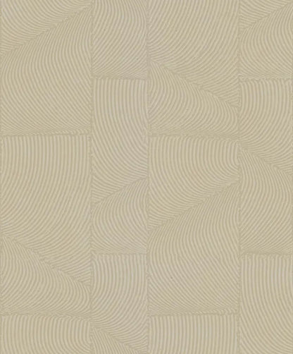 Papier peint intissé Désert craquelé beige