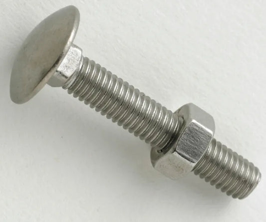 Lot de 2 boulons trcc inox, L.50.0 x Diam.8 mm STANDERS