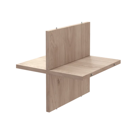 Croisillon SPACEO Kub effet chêne H.32.7 x l.32.6 x P.31.5cm