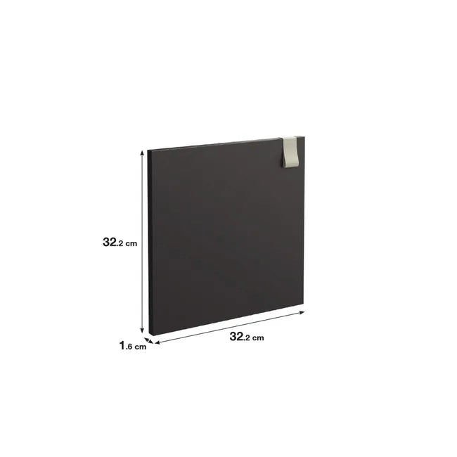 Porte SPACEO Kub noire SPACEO H.32.2 x l.32.2