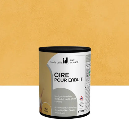 Cire, ID, miel satiné, 1.000L
