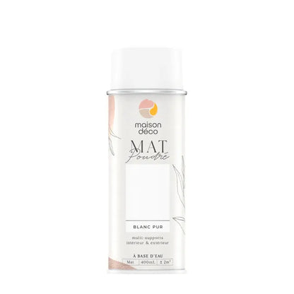 Bombe de peinture MAISON DECO noir400 ml