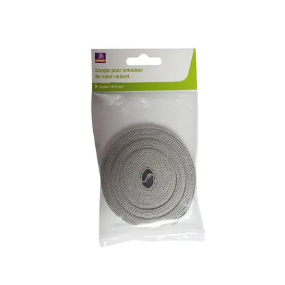 Sangle pour enrouleur polyester largeur 14/15 mm, L.5800 x Ep.2 mm AFBAT