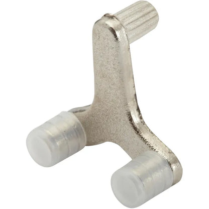 8 taquets à enfoncer, acier gris, Diam.5 mm