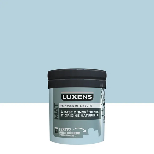 Testeur peinture mur, boiserie fjord 6 mat LUXENS Biosourcée 75ml