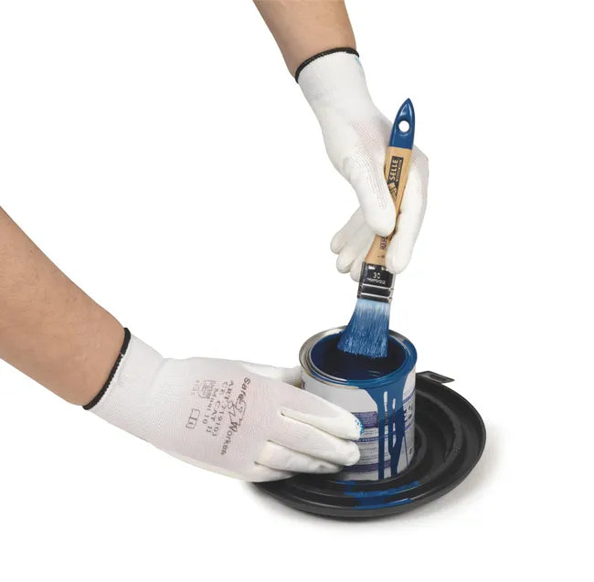 Gants fins pour les travaux de peinture polyester, T 9 OCAI