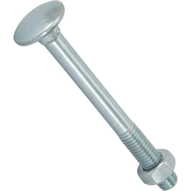 Lot de 4 boulons trcc acier zingué, L.50.0 x Diam.5 mm STANDERS