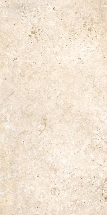 Carrelage sol intérieur effet pierre ivoire Avertino l.30 x L.60