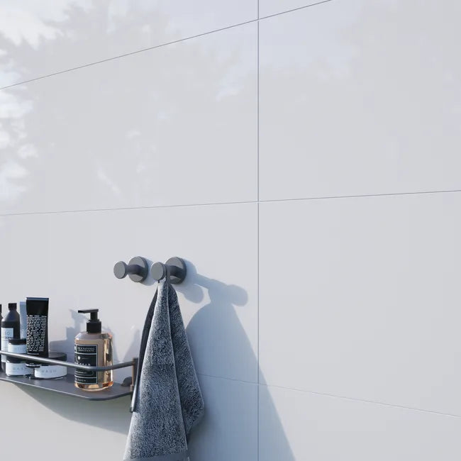 Carrelage mur intérieur blanc brillant Arctic l.30 x L.90 cm ARTENS