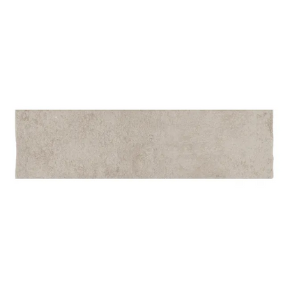 Lot de 3 plinthes carrelage Monastère, blanc, Ht. x L. 30 cm, Ep.9 mm