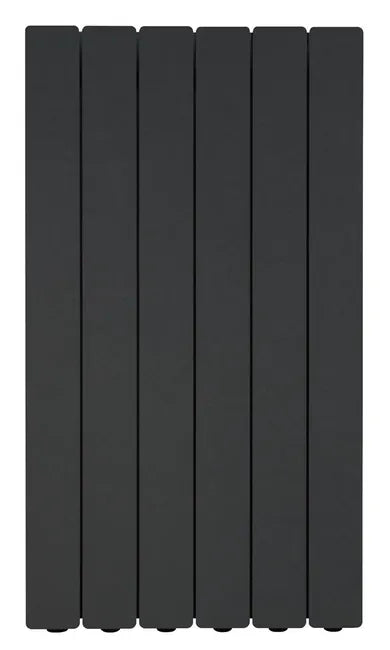 Radiateur eau chaude horizontal PRODIGE Modern noir, 1069W H.85.7 x l.48 cm
