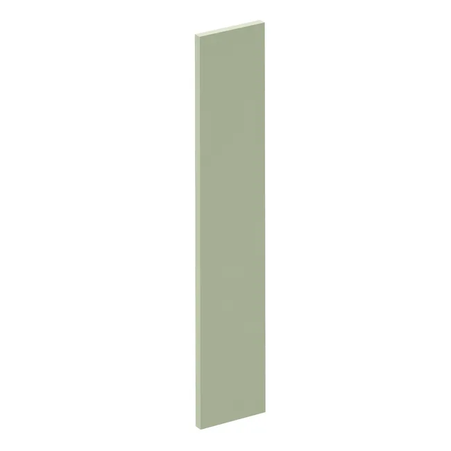 Porte de cuisine Venise 2 vert lichen mat H.76.5 x l.14.7 cm