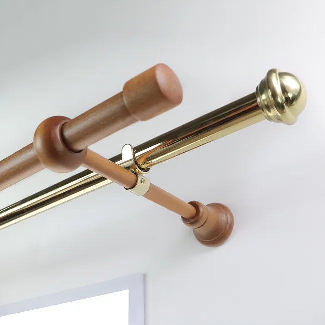 Support de tringle à rideaux sans perçage pour tringle à rideau Berceaux Diam. 2