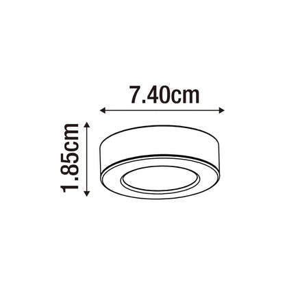 Extension Spot Lakao LED, blanc chaud / blanc froid, blanc INSPIRE