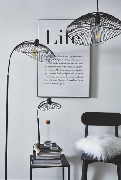 Lampe E14 Kasteli, H. 52cm