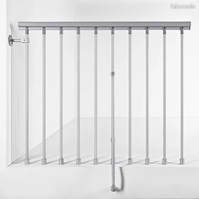 Balustrade pour escalier PURE, NICE, STRONG 2, 1.2m