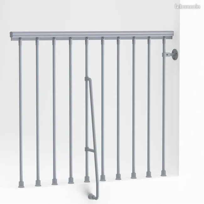 Balustrade pour escalier PURE, NICE, STRONG 2, 1.2m
