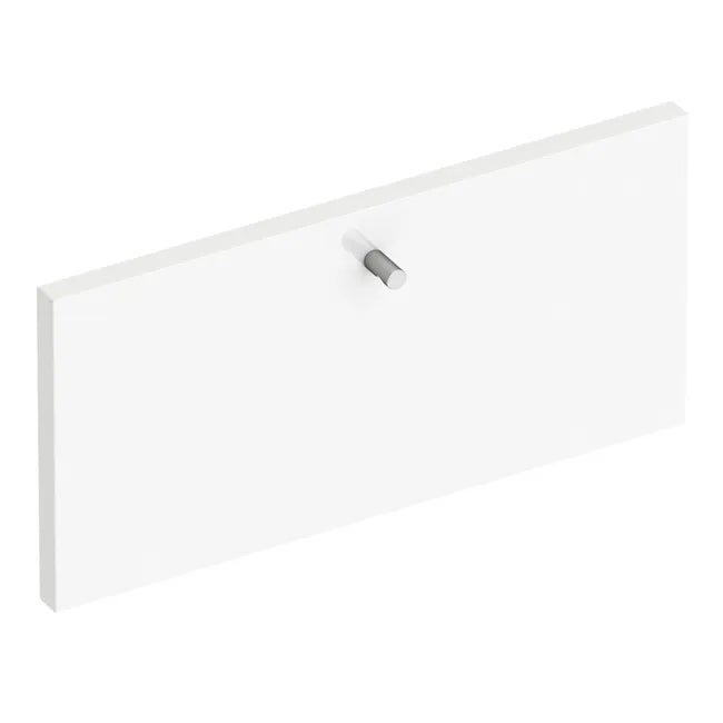 Façade de tiroir, blanc brillant, SPACEO Home 20 x 40 x 1.6 cm