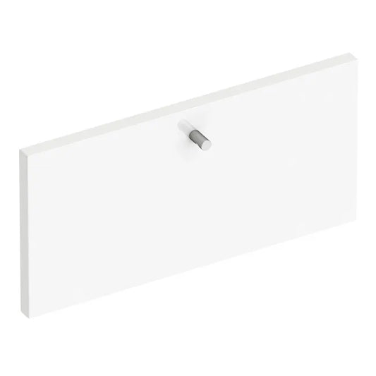 Façade de tiroir, blanc brillant, SPACEO Home 20 x 40 x 1.6 cm