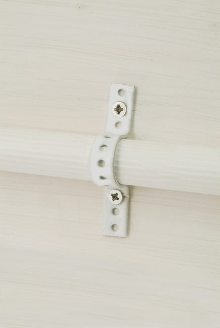 Bande perforée acier blanc, 12 x 0.8 mm, 1.5 m