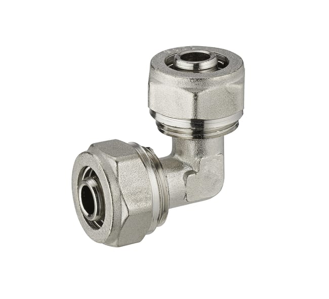 Coude à compression pour tube multicouche Ø26