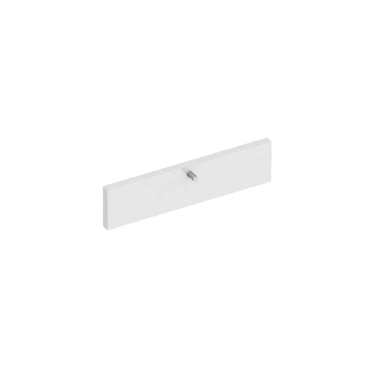 Façade de tiroir, blanc brillant SPACEO Home H.10 x l.40