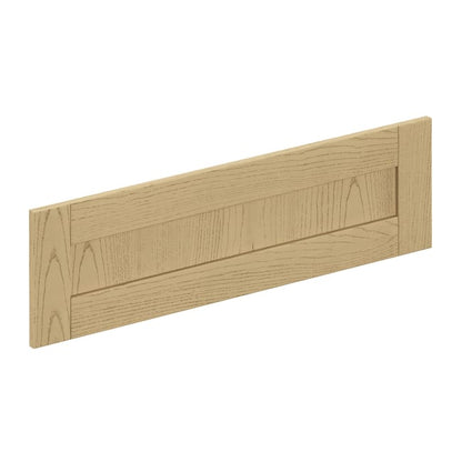 Façade de tiroir de cuisine Chicago chêne brut mat H.25.3 x l.79.7 cm