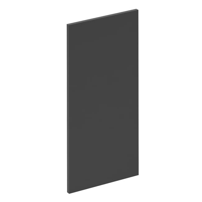 Côté de meuble de rangement Sofia gris H.76.8 cm x L.37 cm x Ep.18 mm