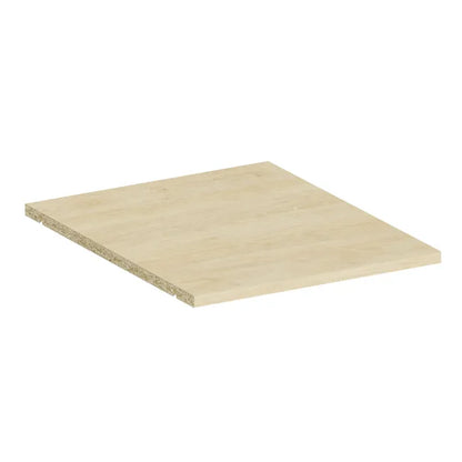 Tablette SPACEO, effet chêne naturel H.1.6xl.36.8xP.44.5cm