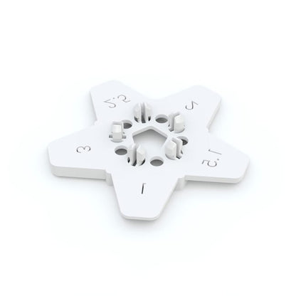 Lot de 250 croisillons universels réutilisable DEXTER, Ep.4 mm