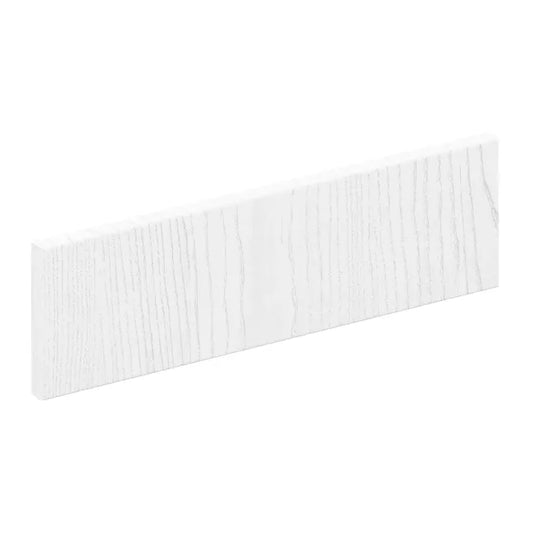 Bandeau Chicago blanc mat H.16.7 x l.59.7 cm
