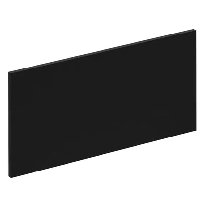 Façade de tiroir de cuisine Soho noir mat H.38.4 x l.79.7 cm